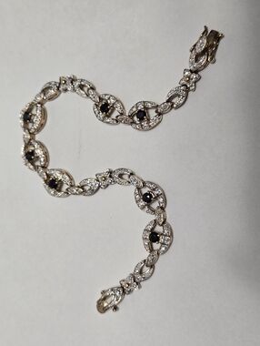 Vintage Gold Vermail Tennis Bracelet